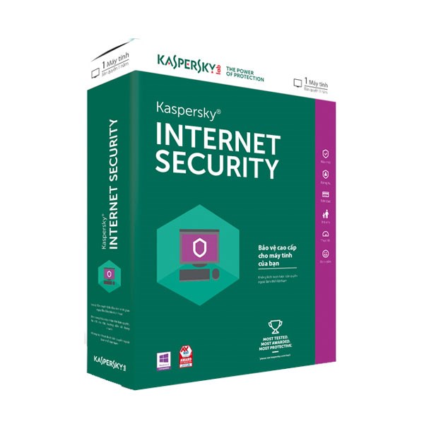 Phần mềm Kaspersky Internet Security 5PC