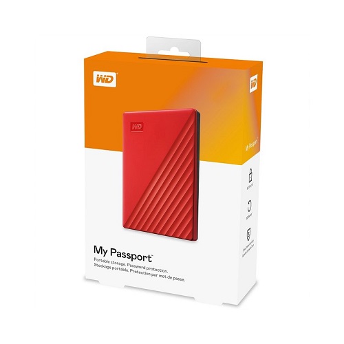 Ổ cứng HDD WD My Passport 2TB 2.5" (WDBYVG0020BRD-WESN) - Chính Hãng